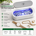 PureWave Go™ – Nettoyeur à Ultrasons Rechargeable pour Lunettes, Bijoux et Accessoires
