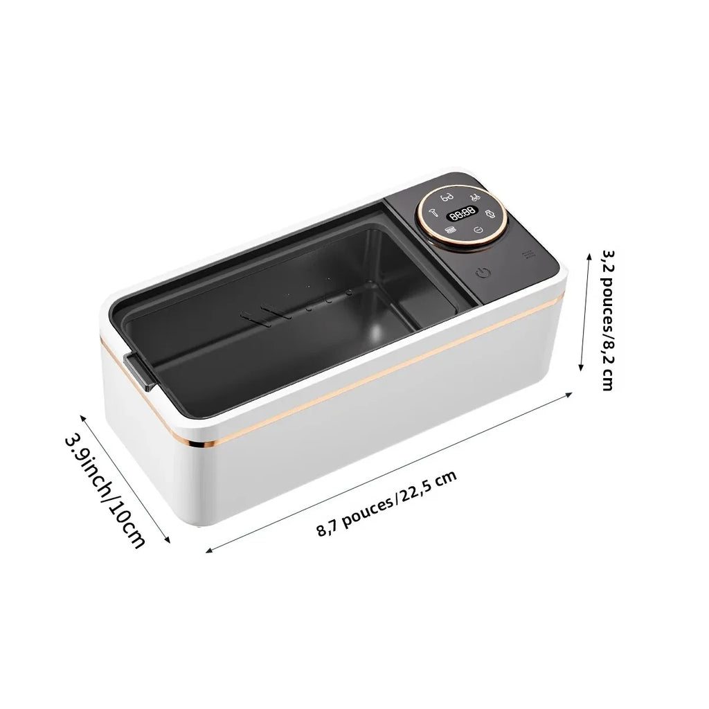 UltraClean Elite™ – Nettoyeur à Ultrasons 55 kHz Grande Capacité